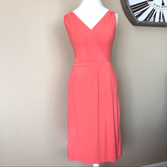 Banana Republic Orange Dress, Size: Small - Picture 2 of 8